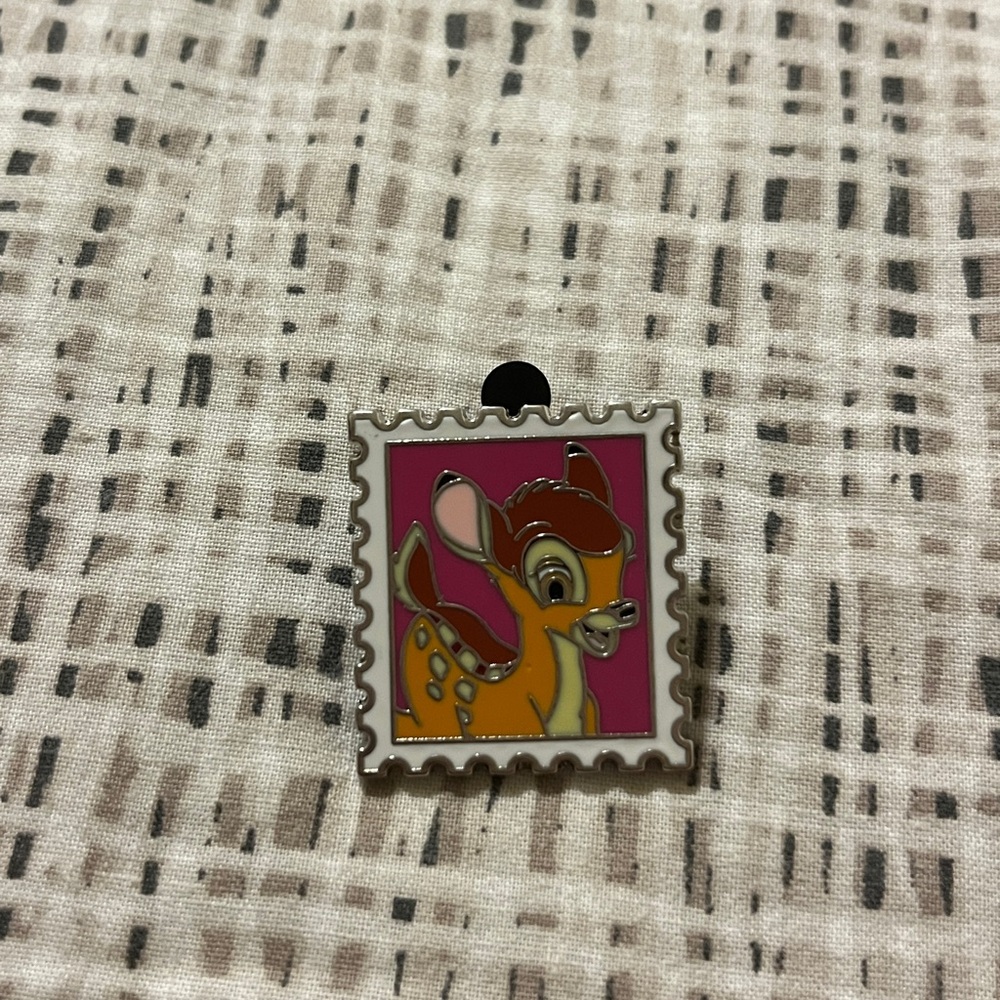 Disney Bambi Enamel Pin - Pink and Brown